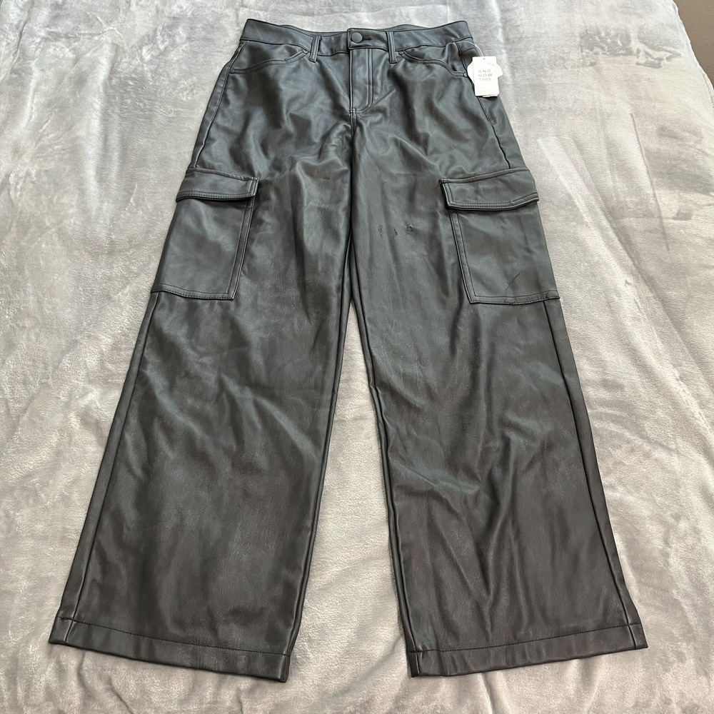 Men's Charcoal Cargo Pants
